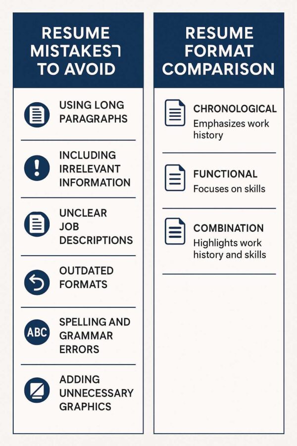 resume mistakes to avoid